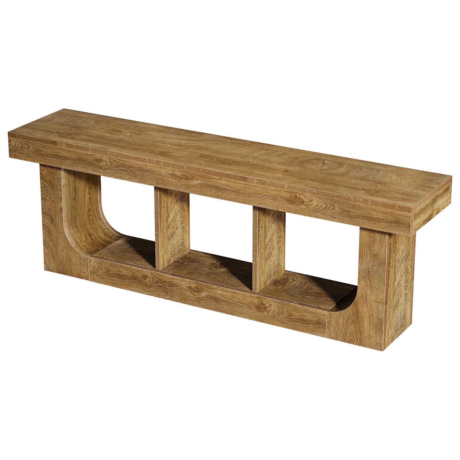 63" TV Stand Entertainment Center with Storage Shelf for 70" TVs