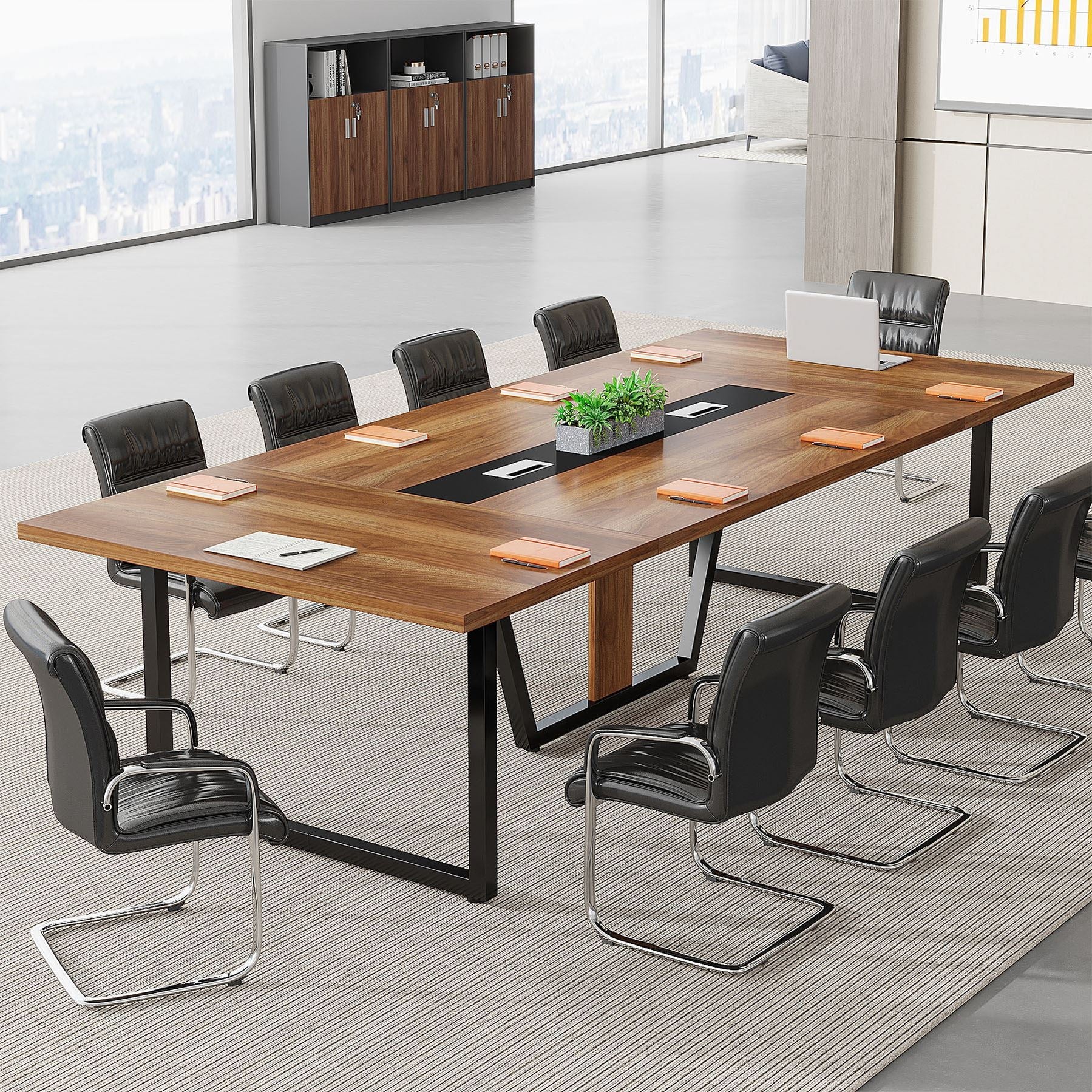 Tribesigns 8ft Conference Table, 94.49