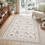 3x5/5x7 Boho Animal Floral Area Rugs for Living Room, Bow Soft Washable Non-Slip Low Pile Carpet, Oeko-Tex Certified