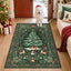 Christmas Rug#Color_Green