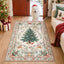 Christmas Rug#Color_Beige