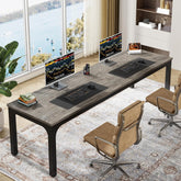 78.7" Extra Long Computer Desk, Rectangle Executive Desk Conference Table 3