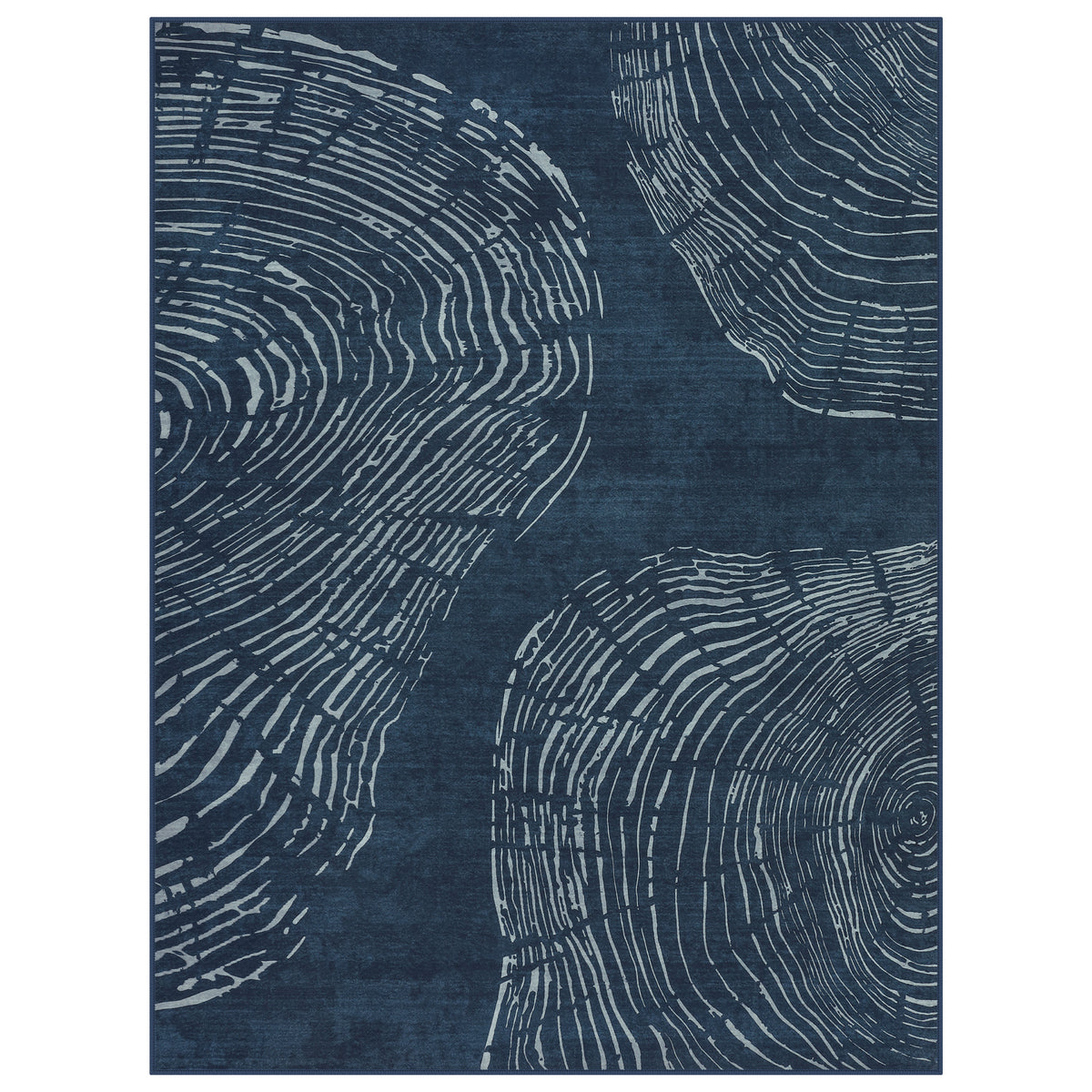 Abstract Machine Washable Area Rug, Soft Boho Minimalist Non-Slip Low Pile Carpet, Oeko-Tex Certified