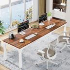 78.7" Extra Long Computer Desk, Rectangle Executive Desk Conference Table