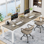 78.7" Extra Long Computer Desk, Rectangle Executive Desk Conference Table