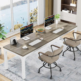 78.7" Extra Long Computer Desk, Rectangle Executive Desk Conference Table 3