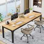 78.7" Extra Long Computer Desk, Rectangle Executive Desk Conference Table