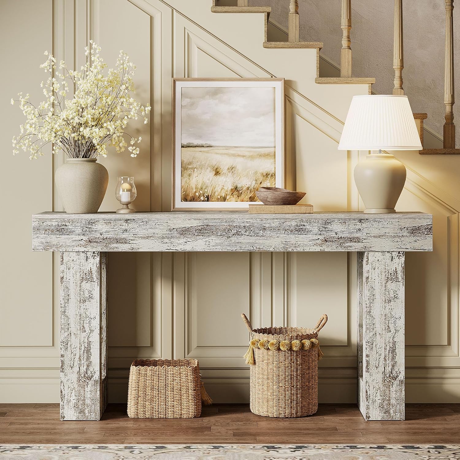 #Color_Distressed White