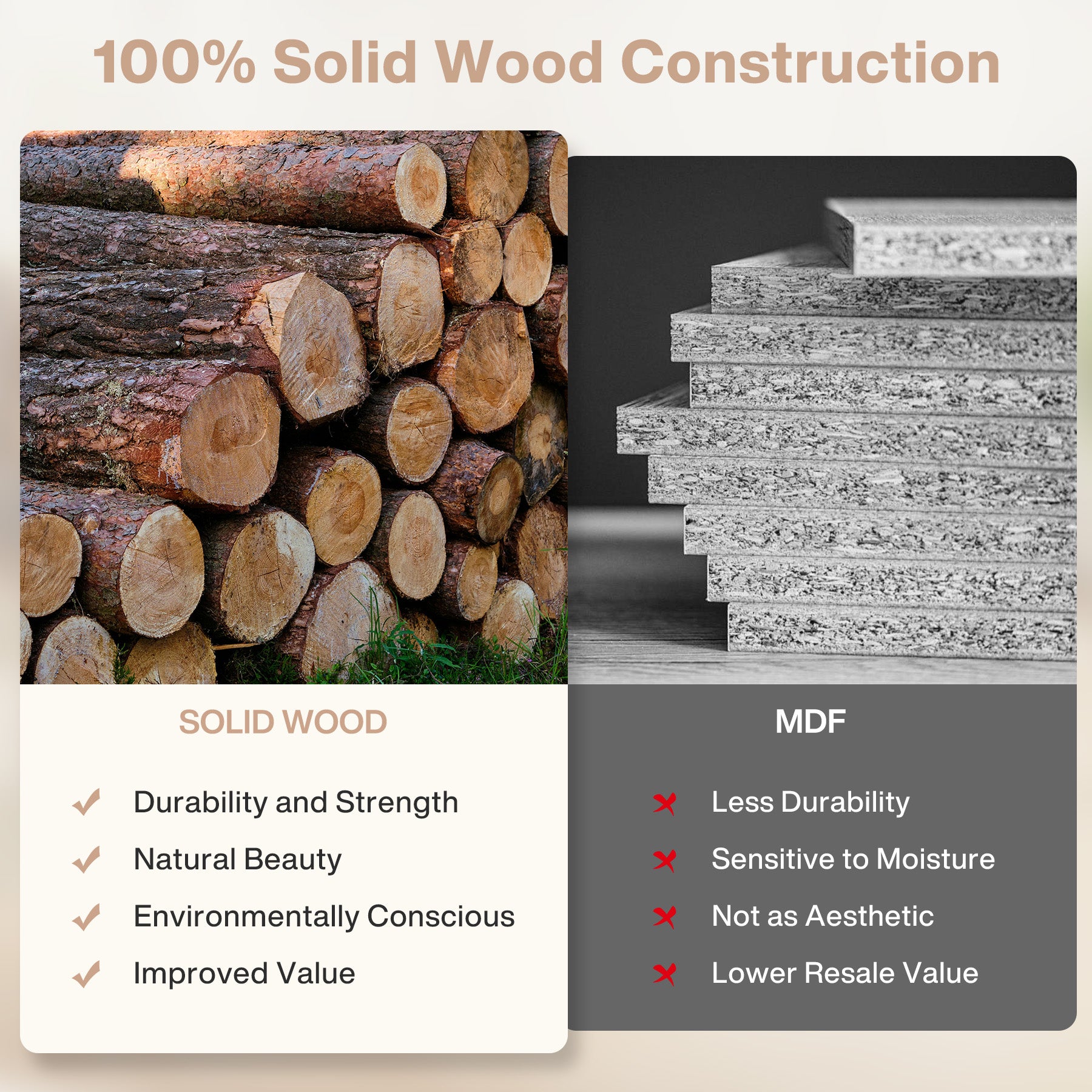 63" Solid Wood Shoe Bench, 2-Tier Entryway Bench with Storage Shelf