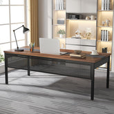 70.8" Executive Desk, Large Computer Desk Home Office Desk 3