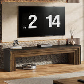 70.9" TV Stand, Wooden Entertainment Center Console for 75-Inch TVs 3