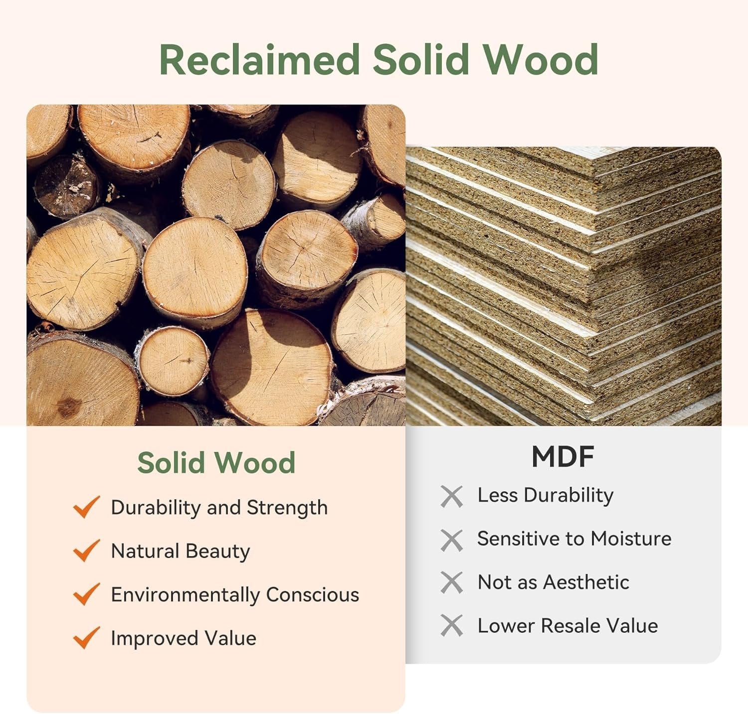 Solid Wood Console Table, 63" Narrow Sofa Table Behind Couch