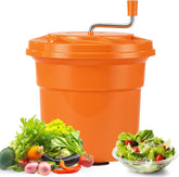 Commercial Salad Spinner, 6.6Gal Manual Salad Spinner with Drain Tube 3