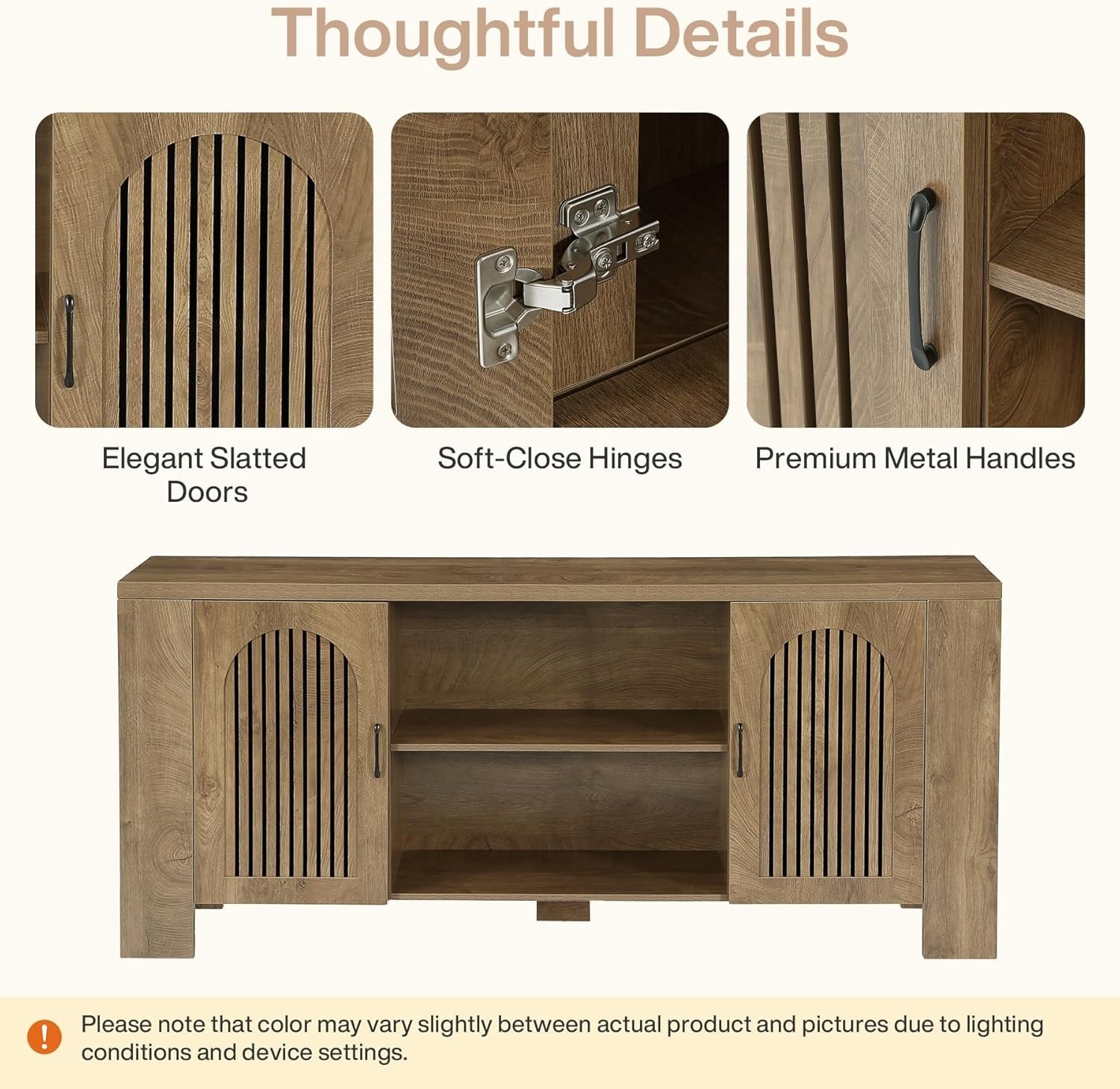 70.8" Long TV Stand for 65/70/75 Inch TVs, Modern Entertainment Center with Storage Cabinets