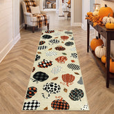 Fall Pumpkin Area Rug#Color_Gray 3