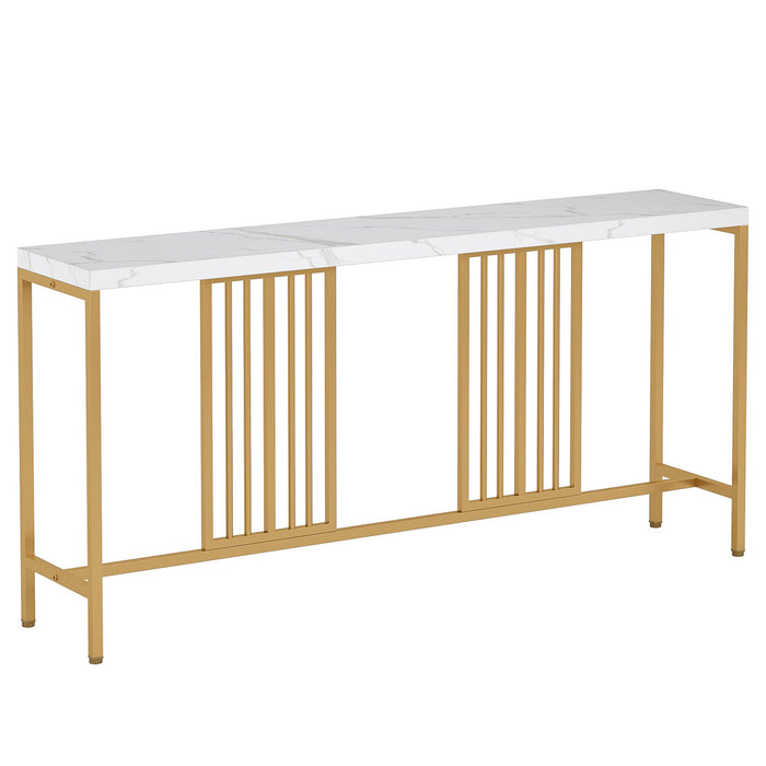 Console Table, 70.9 Inch Narrow Sofa Table Entryway Table Tribesigns