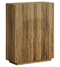 7-Tier Shoe Cabinet, 24 Pairs Shoe Storage Organizer with Fluted Doors