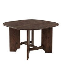47" Solid Wood Square Dining Table for 4, Farmhouse Kitchen & Dining Room Table
