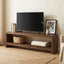 Solid Wood Tv Stand, Rustic Entertainment Center Media Console for Tv Up to 65"