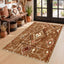 Vintage Boho Moroccan Area Rug#Color_Brown
