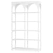 5 Tiers Bookshelf, 70.9" Modern Arched Etagere Bookcase Display Shelf Tribesigns