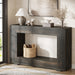 Farmhouse Console Table, 47" Wood Entryway Sofa Table with Storage Tribesigns