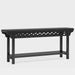 Farmhouse Console Table, 70.8" Narrow Wood Sofa Table with Storage Tribesigns