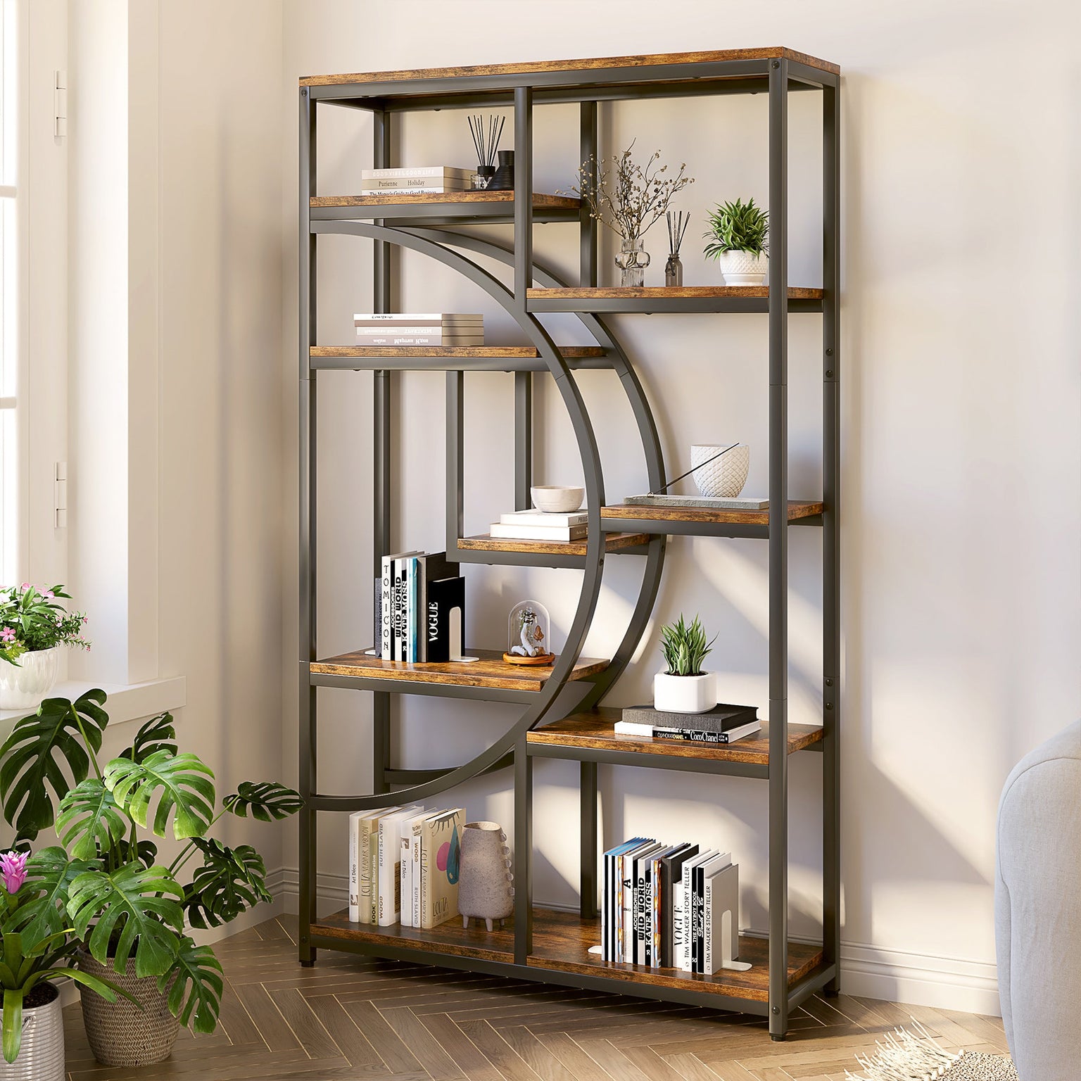 Tribe Designs Bookshelf: Modern Storage with Cultural Craftsmanship