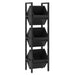 Industrial Wine Rack, 3 Tier Freestanding Wine Storage Stand Tribesigns