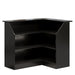 L - Shaped Bar Table, 4 - Tier Bar Cabinet Reception Desk Tribesigns