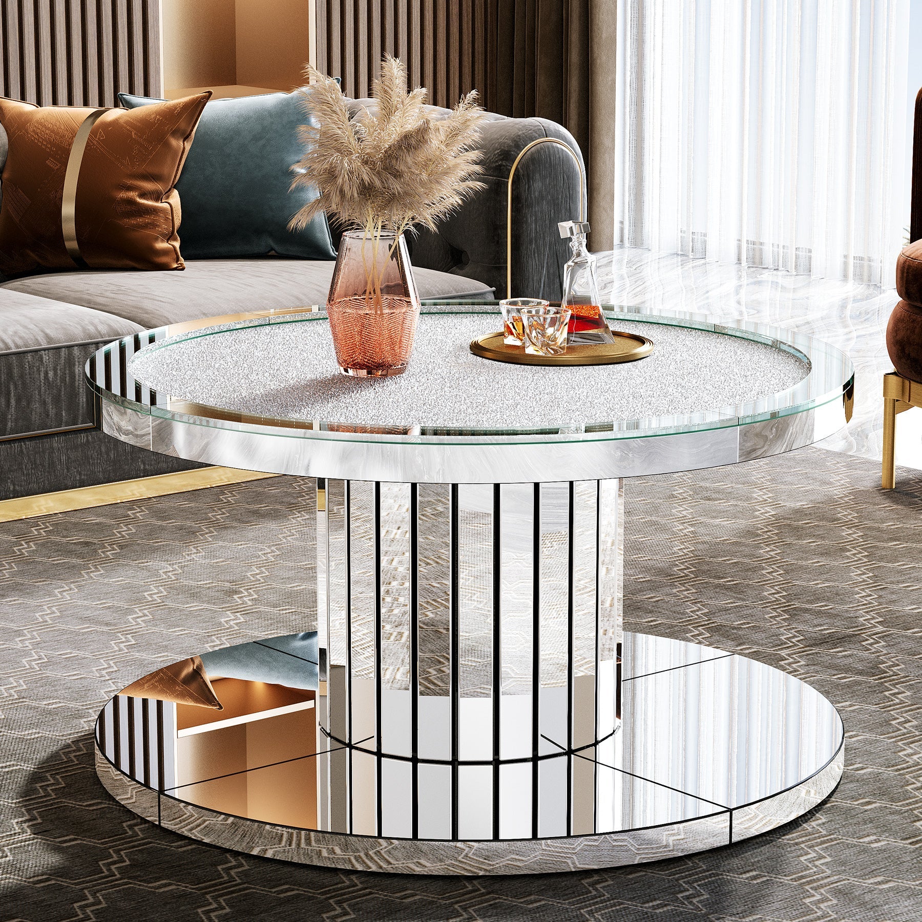 Round Glass Dining Round Mirror Dining Table Round Mirror Small