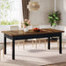 Modern Dining Table, 63" Kitchen Table For 4 - 6 People Tribesigns