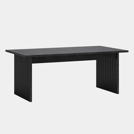 Modern Dining Table, 63" Rectangular Kitchen Table for 6 People Tribesigns