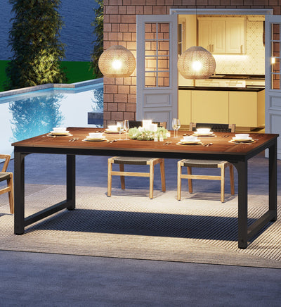 Outdoor Dining Table, 70.9