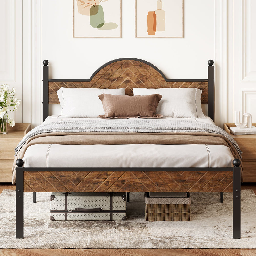 Queen Bed Frame | Bed Frame - Affordable &amp; Durable-Tribesigns