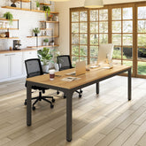 Rectangle Executive Desk, 78.7" Computer Desk 6FT Conference Table Tribesigns 3