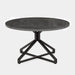 Round Dining Table, 47" Circle Kitchen Table for 4-6 People Tribesigns