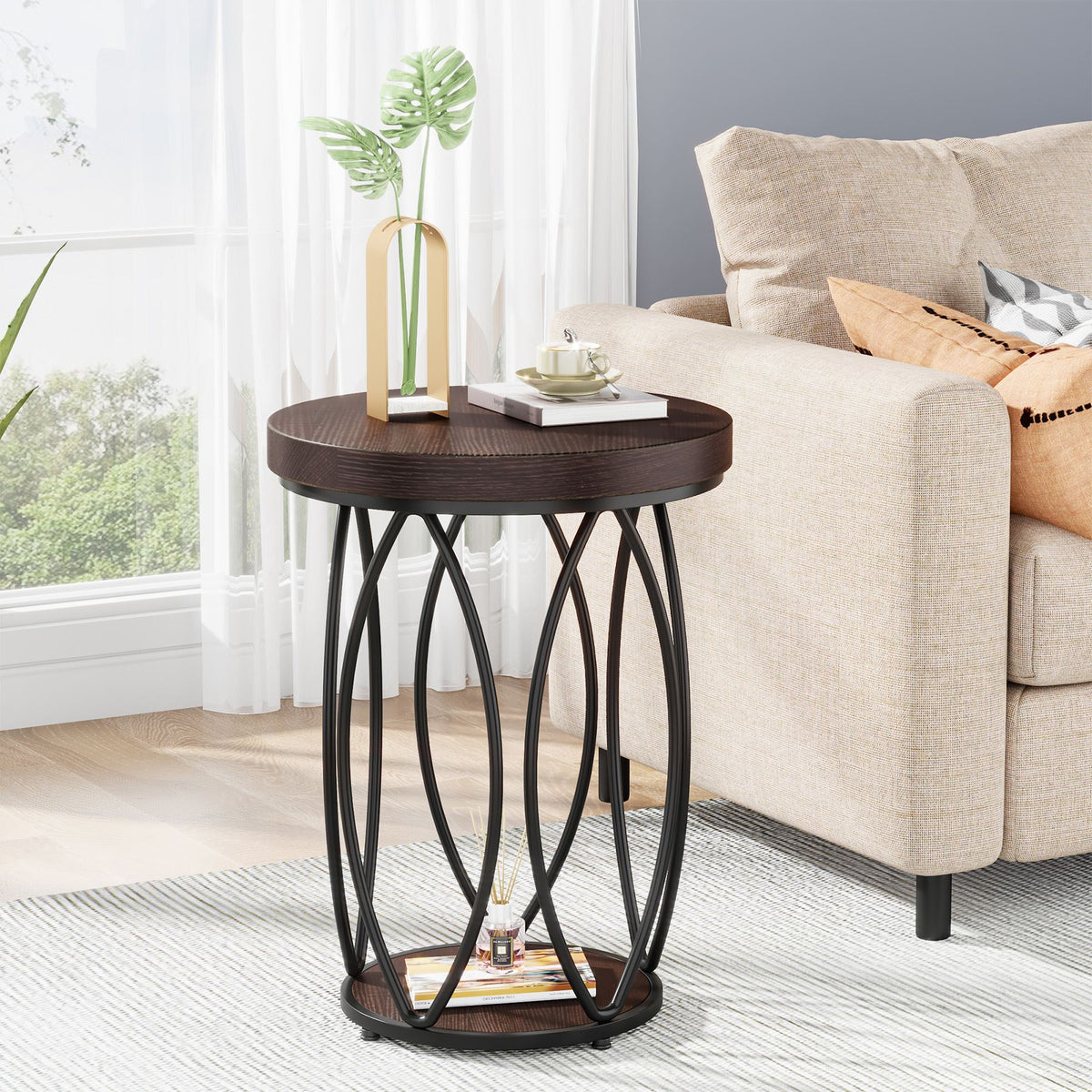 Accent side table living room online
