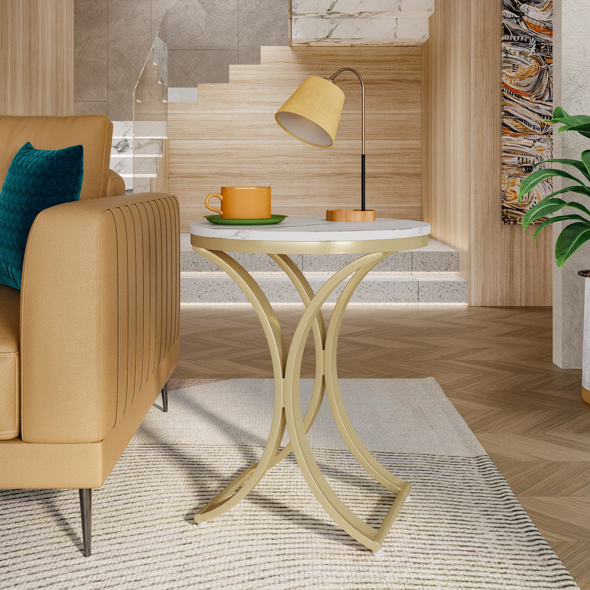 Small metal coffee table online