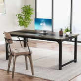 Simple Conference Table, Rectangular Meeting Table Computer Desk Tribesigns 3