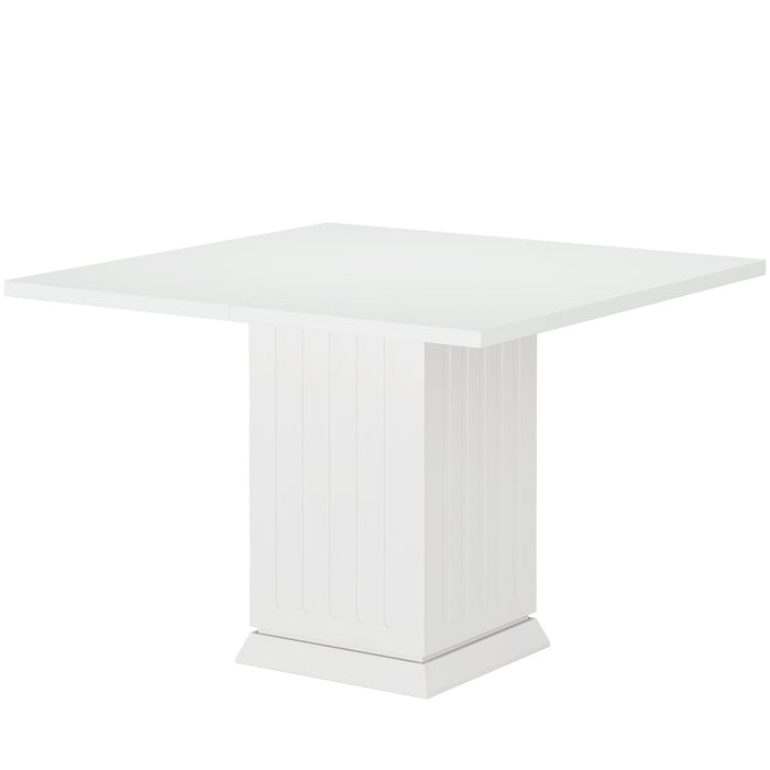 Square Conference Table, 35" Small Meeting Table Tribesigns