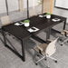 Square Conference Table, Small Meeting Seminar Table Meeting Room Table Tribesigns