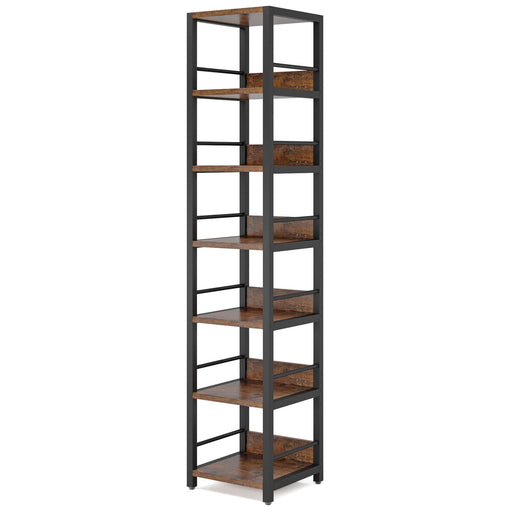 Tribesigns 6 - Tier Corner Shelf, Narrow Etagere Bookshelf Storage Rack Tribesigns