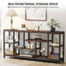 Tribesigns 70.9" Console Table Entryway Sofa Table with Storage Shelves Tribesigns