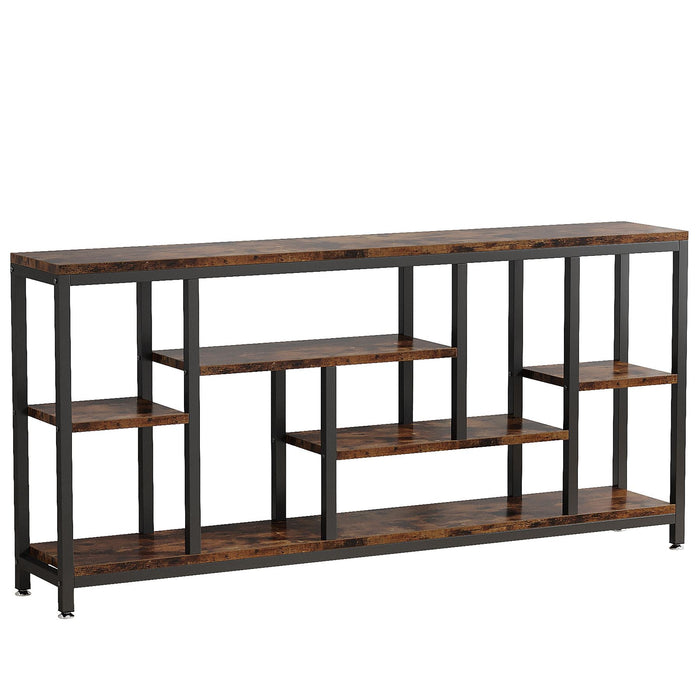 Tribesigns 70.9" Console Table Entryway Sofa Table with Storage Shelves Tribesigns