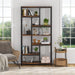 Tribesigns 79" Tall Bookshelf, 7 - Tier Bookcase Open Display Shelves Tribesigns