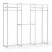 Tribesigns Freestanding Closet Organizer, Large Garment Clothes Rack Tribesigns