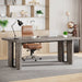 Tribesigns Simple Executive Desk, 70.9" Computer Desk Meeting Table for Home Office Tribesigns