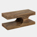 Wood Coffee Table, Rectangular Center Table for Living Room Tribesigns