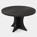 Wood Dining Table, 47.24 Inches Round Kitchen Table for 4 - 6 Tribesigns